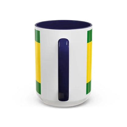 Flag of Bucaramanga Santander Colombia - Accent Coffee Mug - Go Mug Yourself