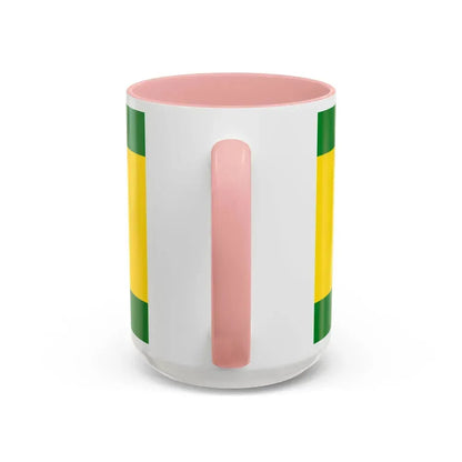 Flag of Bucaramanga Santander Colombia - Accent Coffee Mug - Go Mug Yourself