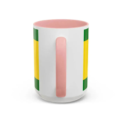 Flag of Bucaramanga Santander Colombia - Accent Coffee Mug - Go Mug Yourself