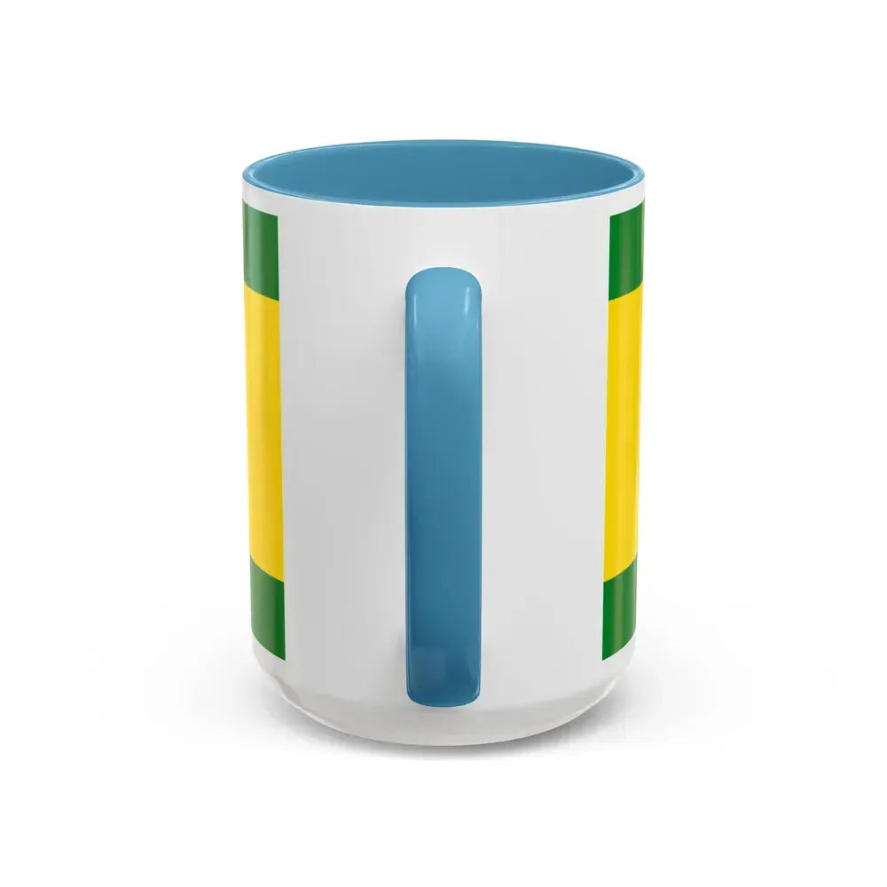 Flag of Bucaramanga Santander Colombia - Accent Coffee Mug - Go Mug Yourself
