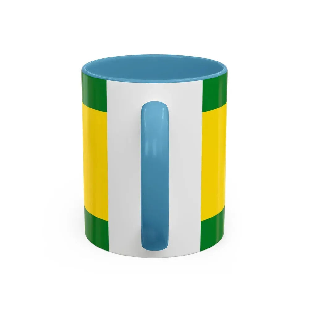 Flag of Bucaramanga Santander Colombia - Accent Coffee Mug - Go Mug Yourself