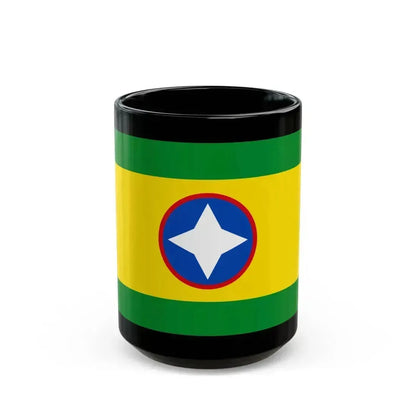 Flag of Bucaramanga Santander Colombia - Black Coffee Mug 15oz - Go Mug Yourself