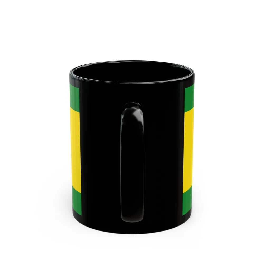 Flag of Bucaramanga Santander Colombia - Black Coffee Mug-Go Mug Yourself