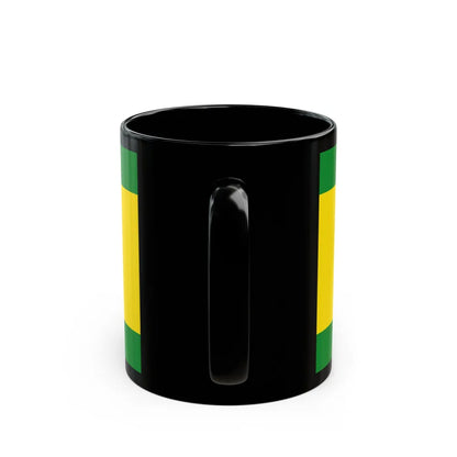 Flag of Bucaramanga Santander Colombia - Black Coffee Mug-Go Mug Yourself