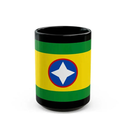 Flag of Bucaramanga Santander Colombia - Black Coffee Mug - Go Mug Yourself