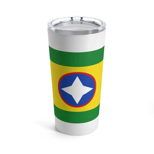 Flag of Bucaramanga Santander Colombia - Tumbler 20oz 20oz - Go Mug Yourself