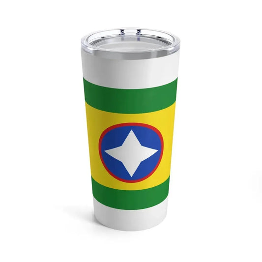 Flag of Bucaramanga Santander Colombia - Tumbler 20oz 20oz - Go Mug Yourself