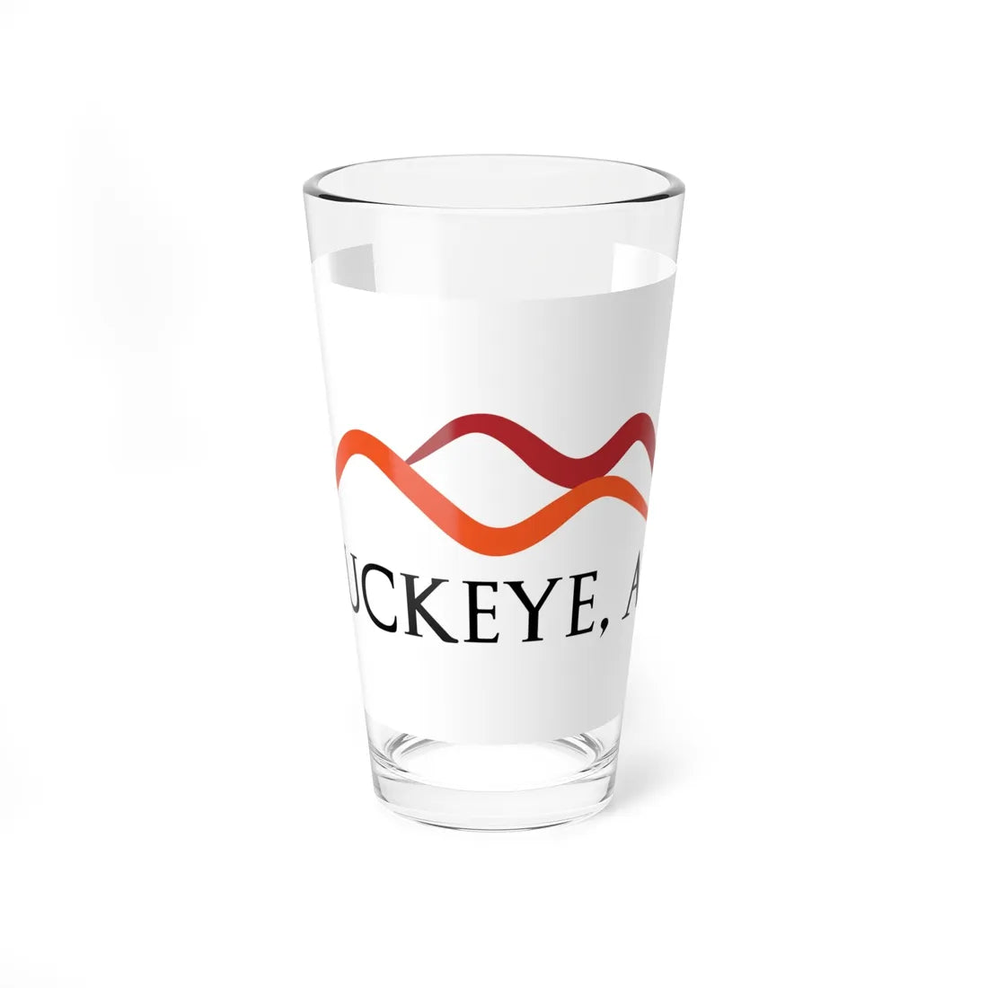 Flag of Buckeye Arizona (United States) Pint Glass 16oz 16oz - Go Mug Yourself