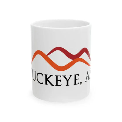 Flag of Buckeye Arizona (United States) White Coffee Mug 11oz - Go Mug Yourself