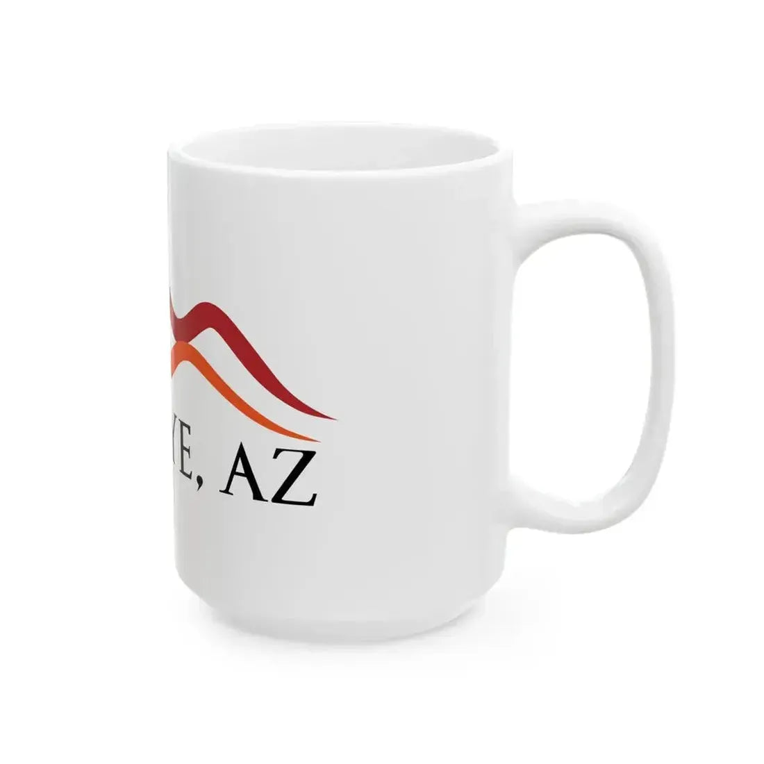 Flag of Buckeye Arizona (United States) White Coffee Mug - Go Mug Yourself