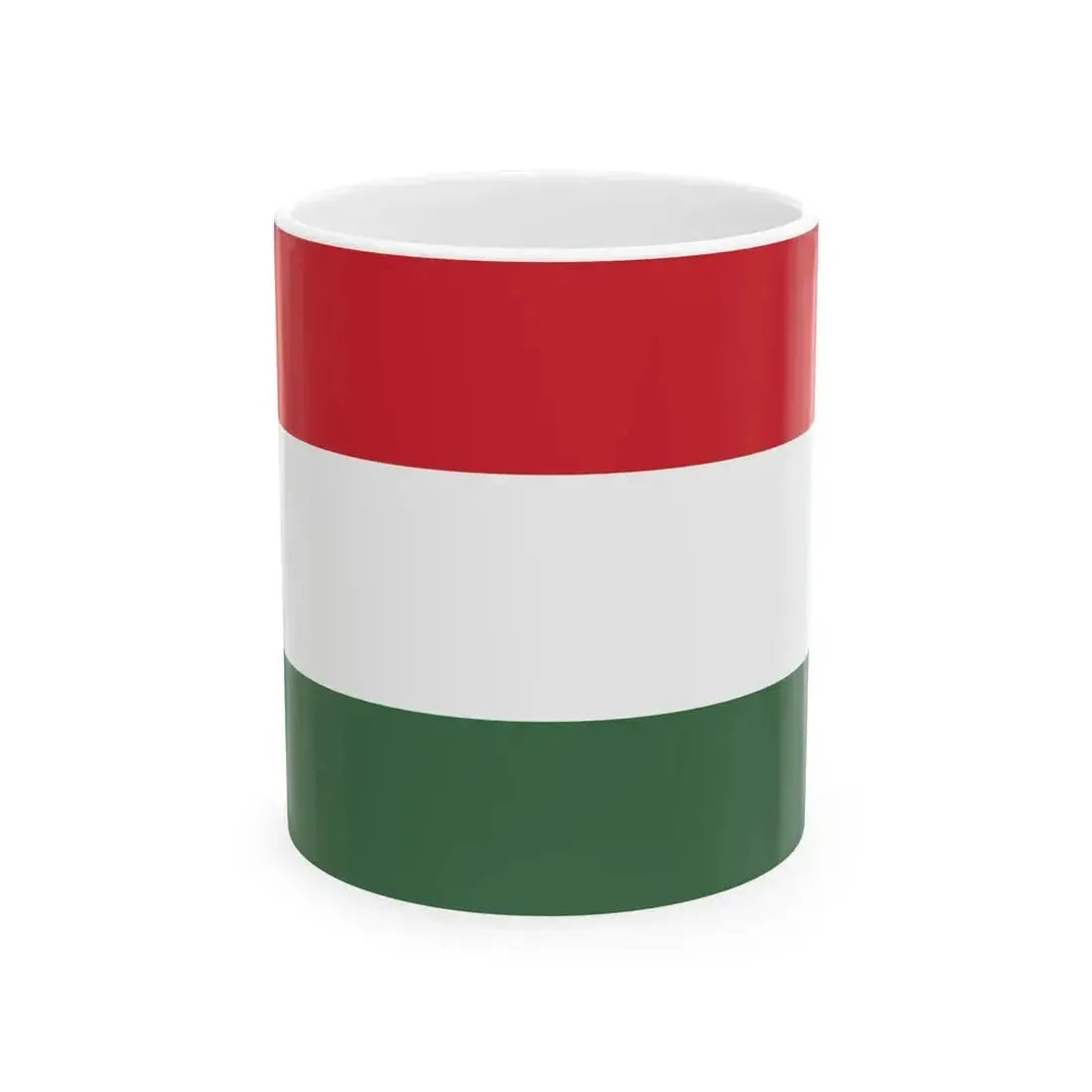 Flag of Buda pre-1873 (Hungary) White Coffee Mug 11oz - Go Mug Yourself