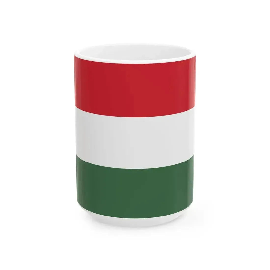Flag of Buda pre-1873 (Hungary) White Coffee Mug 15oz - Go Mug Yourself