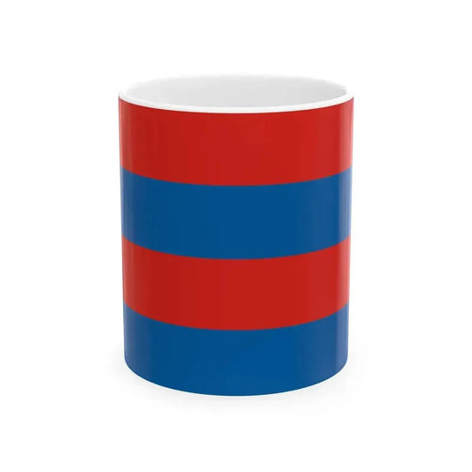 Flag of Budafok 1941 (Hungary) White Coffee Mug 11oz - Go Mug Yourself
