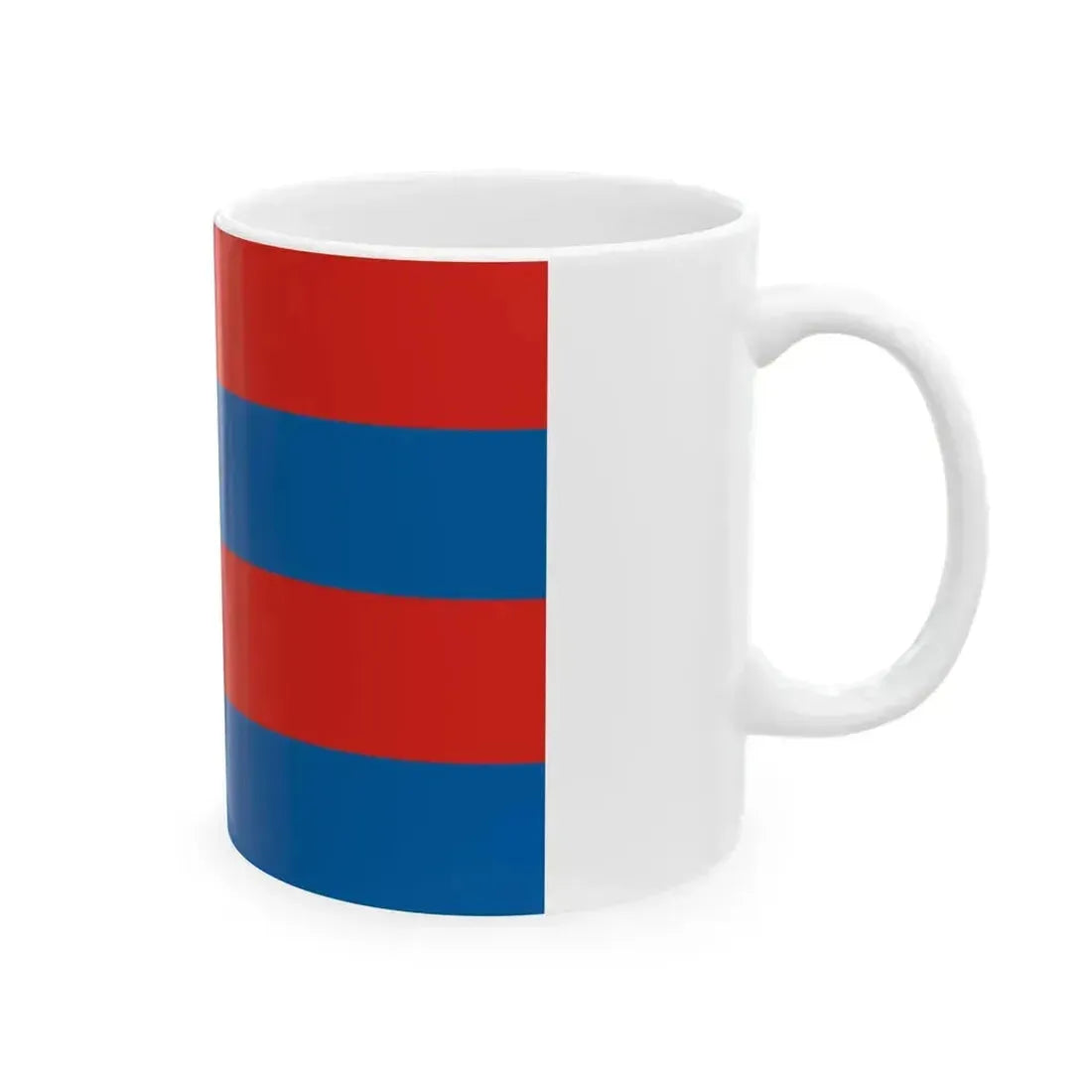 Flag of Budafok 1941 (Hungary) White Coffee Mug - Go Mug Yourself