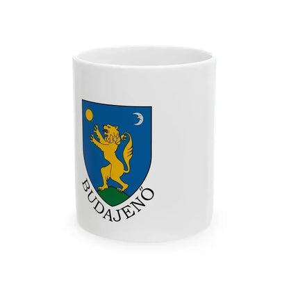 Flag of Budajeno (Hungary) White Coffee Mug 11oz - Go Mug Yourself
