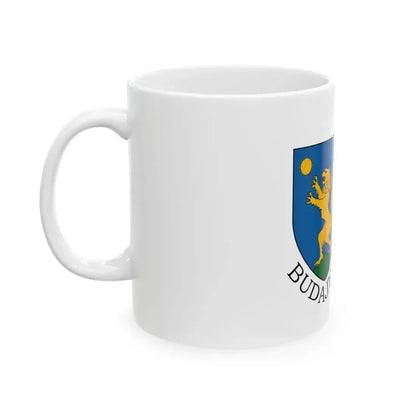 Flag of Budajeno (Hungary) White Coffee Mug - Go Mug Yourself