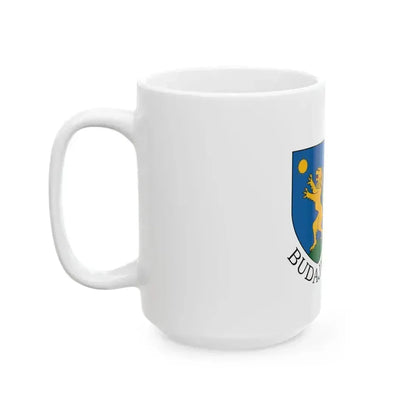 Flag of Budajeno (Hungary) White Coffee Mug - Go Mug Yourself