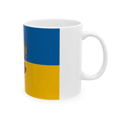 Flag of Budakalasz (Hungary) White Coffee Mug - Go Mug Yourself