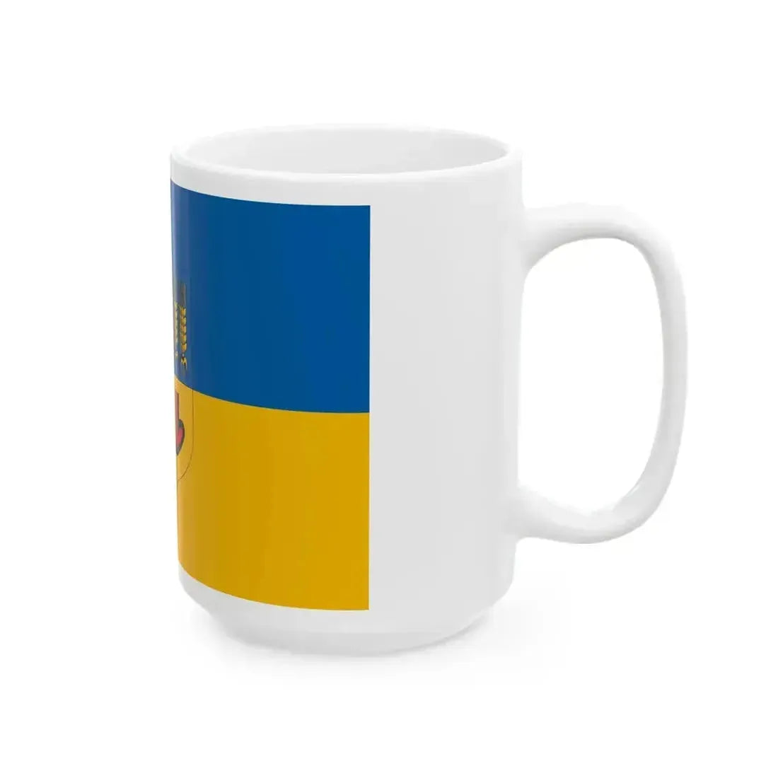 Flag of Budakalasz (Hungary) White Coffee Mug - Go Mug Yourself