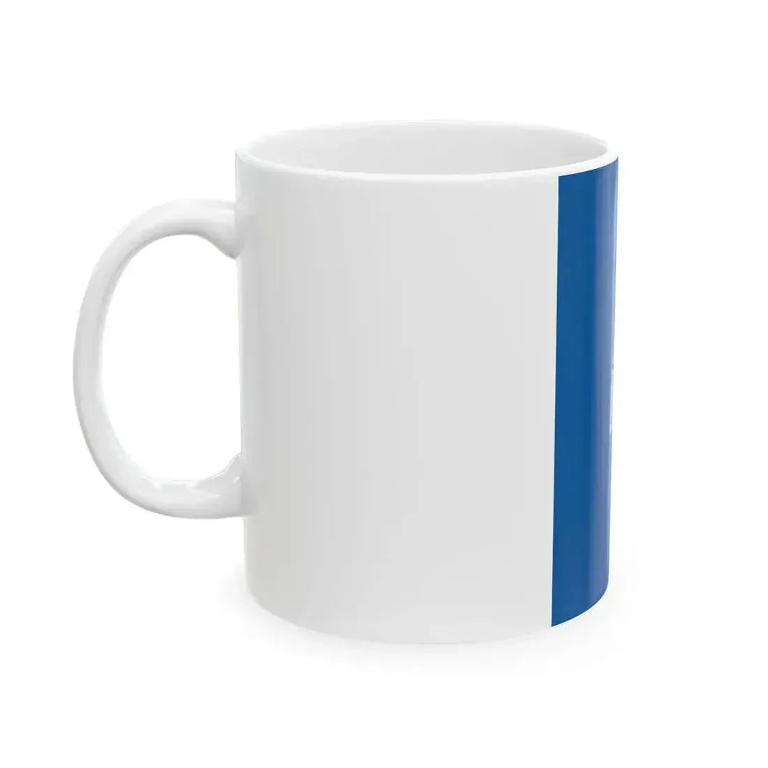 Flag of Budakeszi vertical (Hungary) White Coffee Mug - Go Mug Yourself