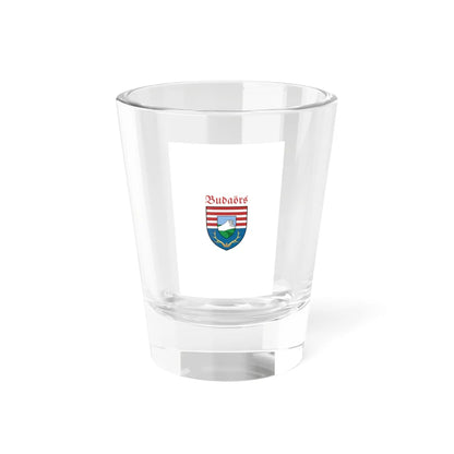 Flag of Budaors vertical (Hungary) Shot Glass 1.5oz 1.5oz - Go Mug Yourself