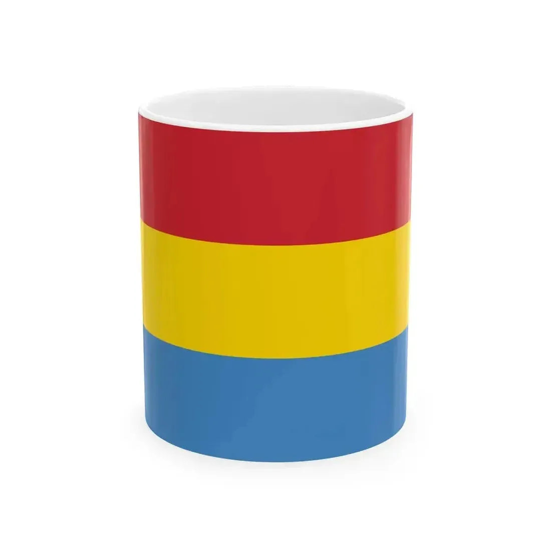 Flag of Budapest 1873-1930 (Hungary) White Coffee Mug 11oz - Go Mug Yourself