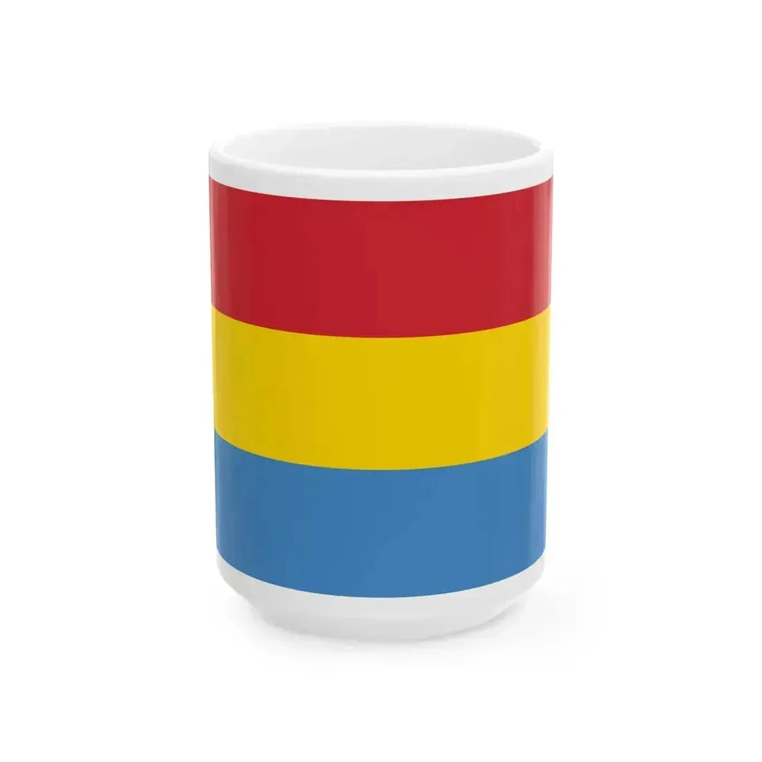 Flag of Budapest 1873-1930 (Hungary) White Coffee Mug 15oz - Go Mug Yourself