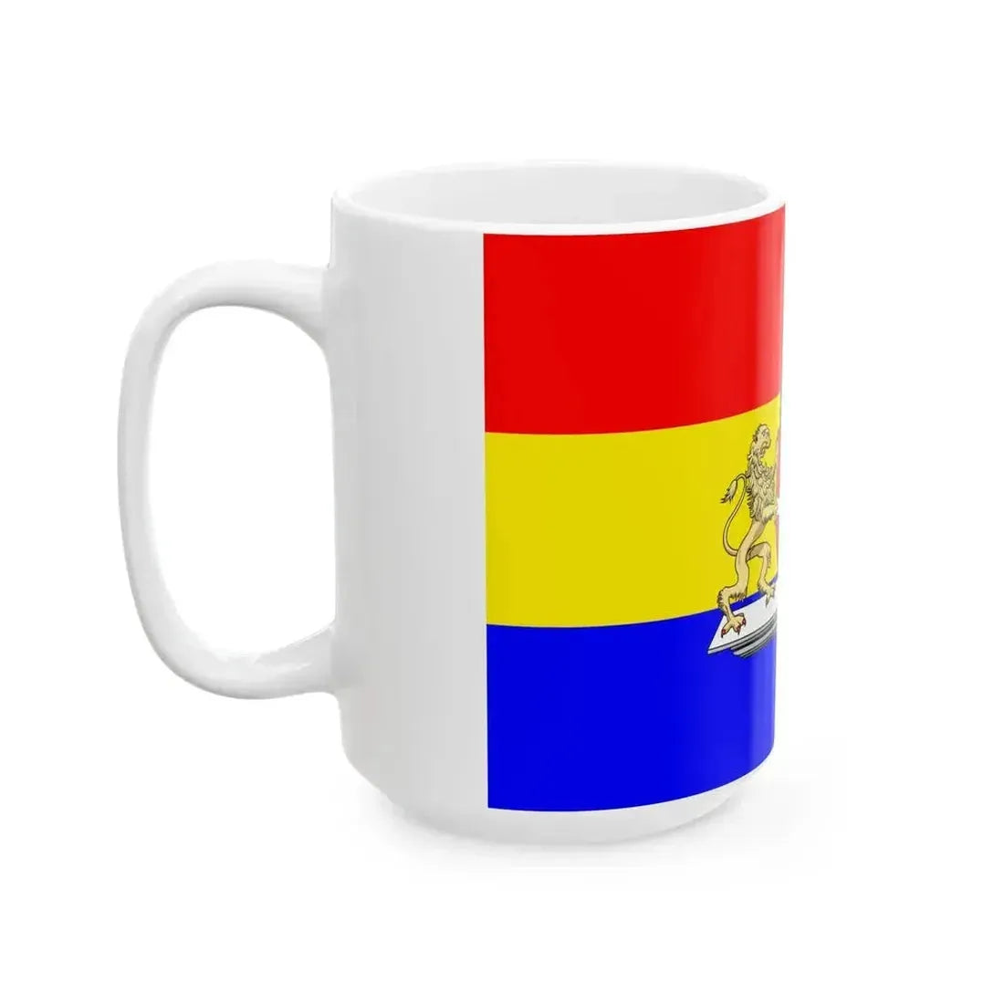 Flag of Budapest 1873-2011 (Hungary) White Coffee Mug - Go Mug Yourself