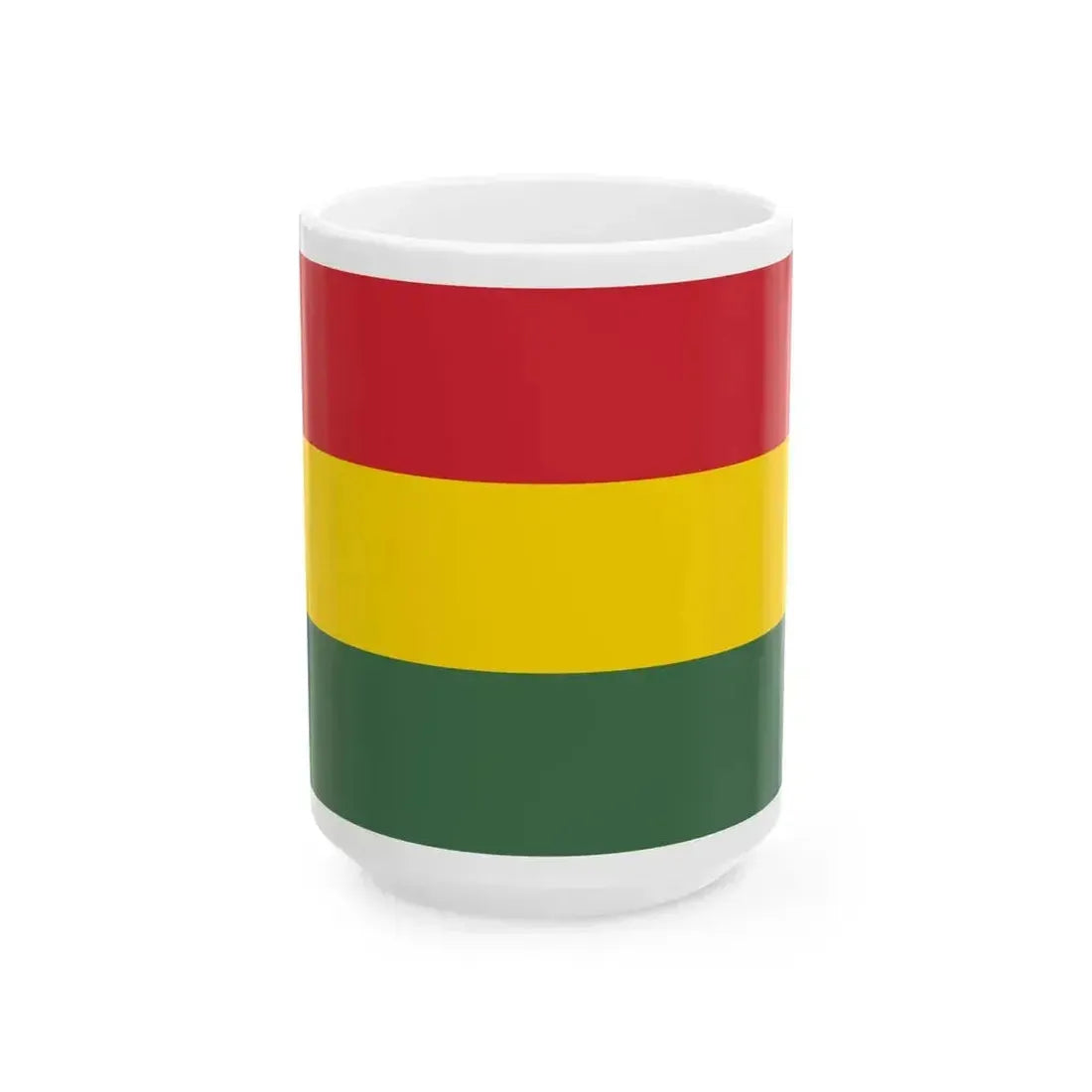 Flag of Budapest 1930-1949 (Hungary) White Coffee Mug 15oz - Go Mug Yourself