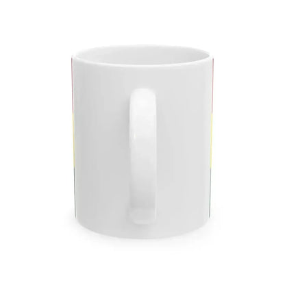Flag of Budapest 1930-1949 (Hungary) White Coffee Mug - Go Mug Yourself