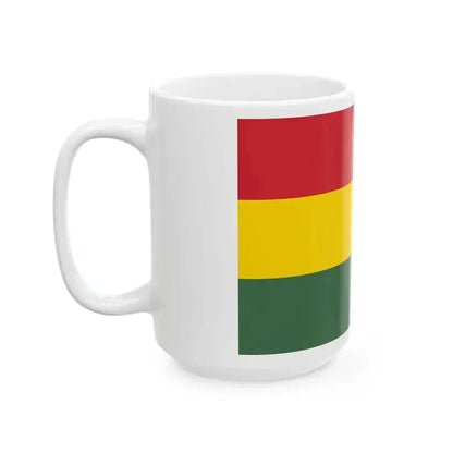Flag of Budapest 1930-1949 (Hungary) White Coffee Mug - Go Mug Yourself