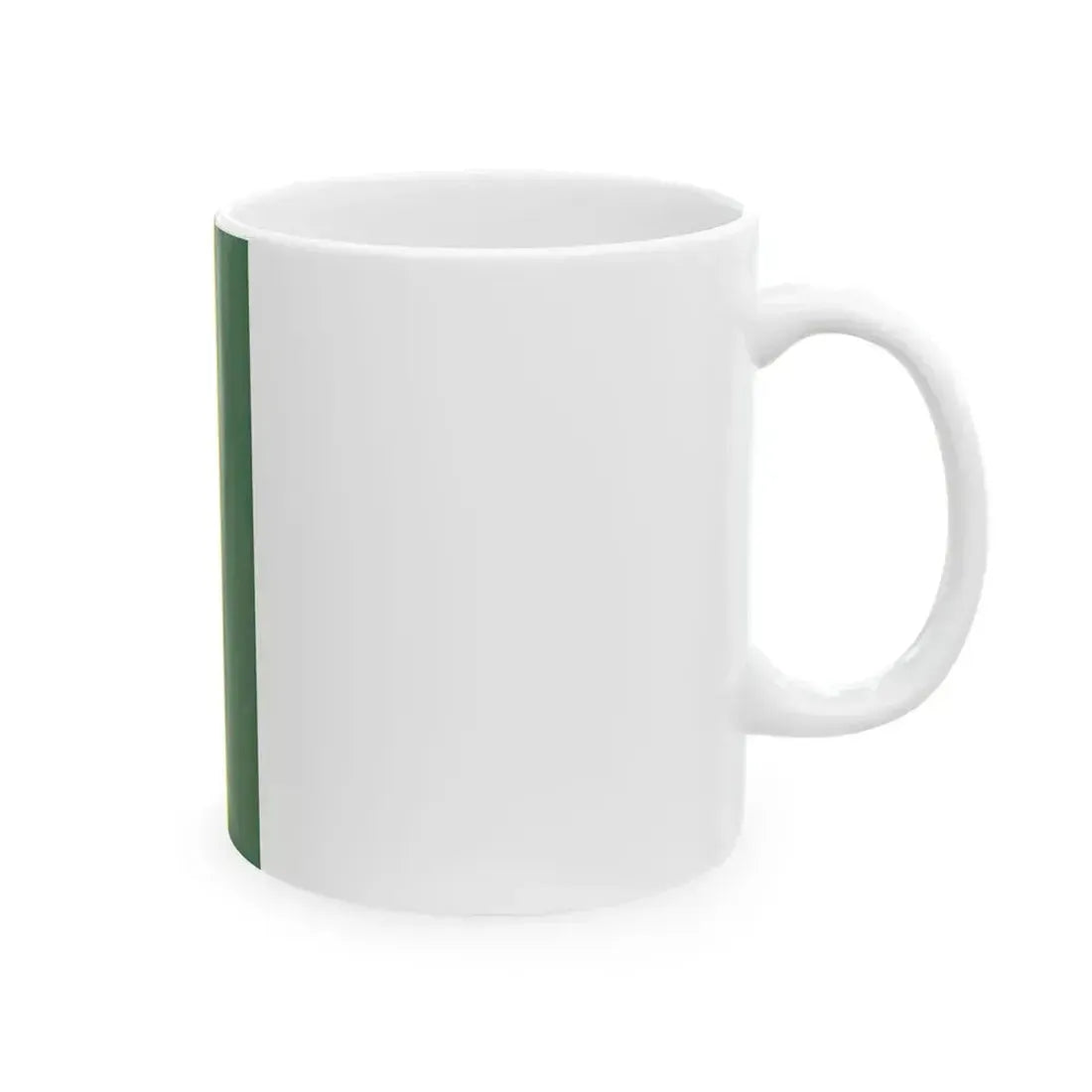 Flag of Budapest 1930-1949 vertical (Hungary) White Coffee Mug - Go Mug Yourself