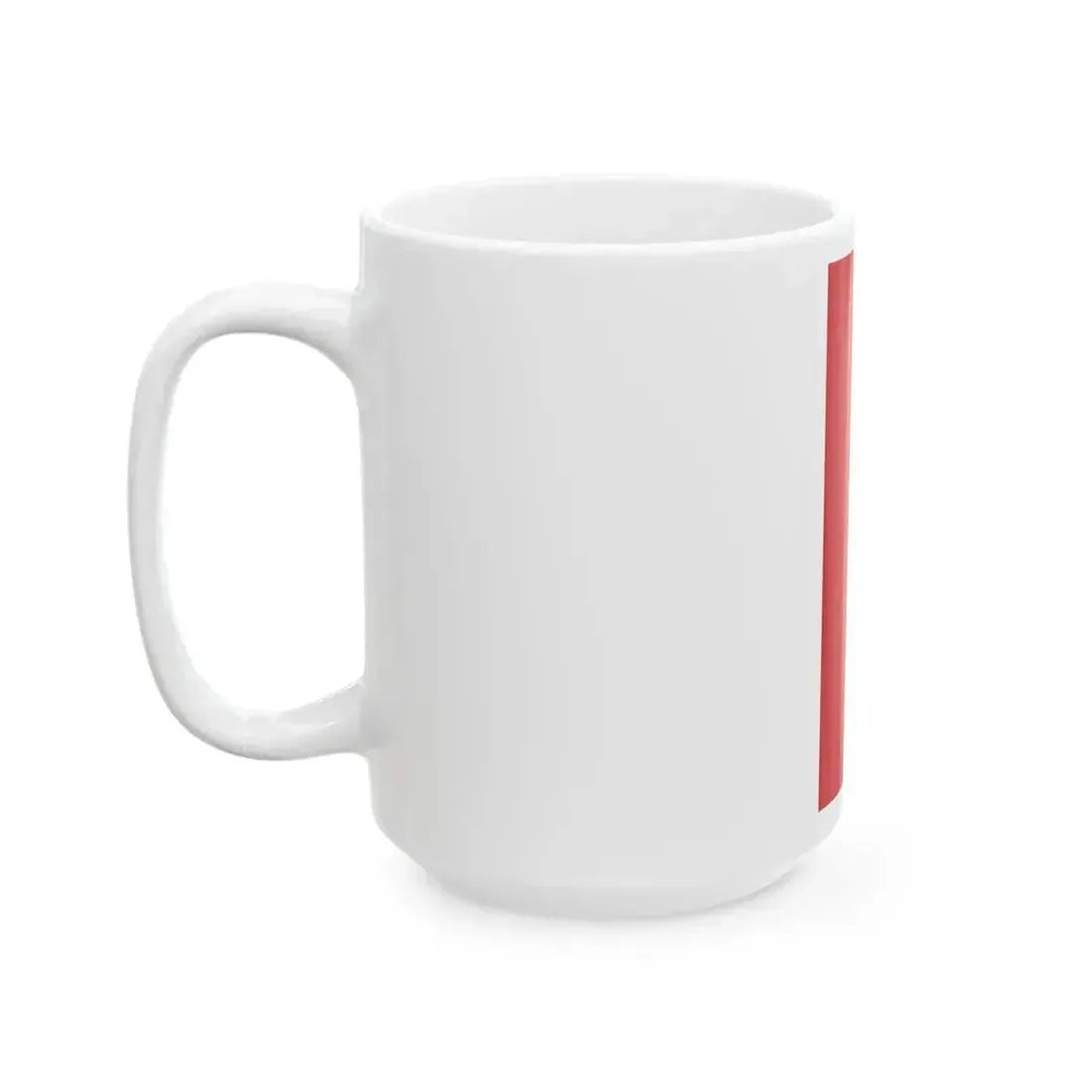 Flag of Budapest 1930-1949 vertical (Hungary) White Coffee Mug - Go Mug Yourself