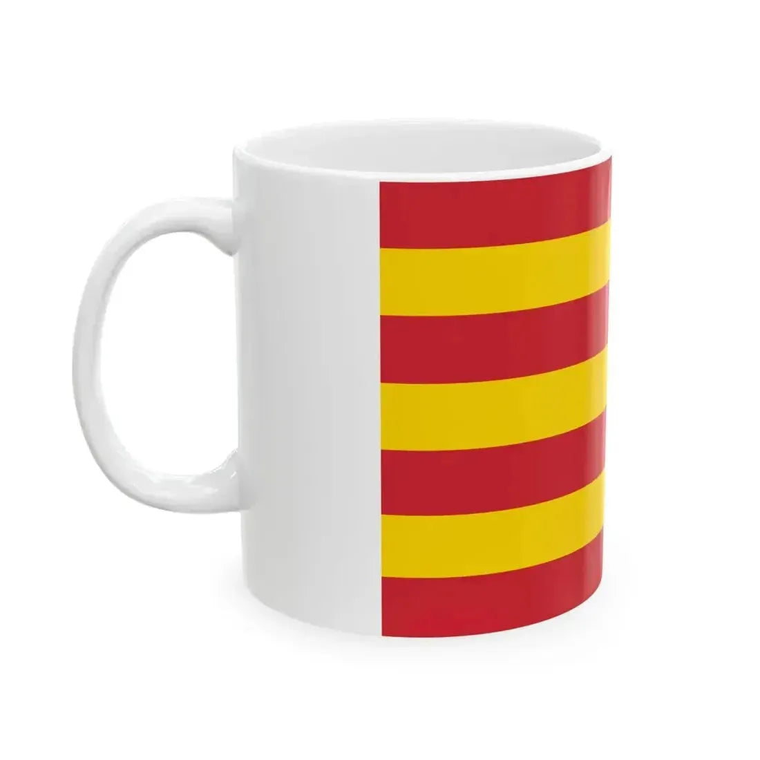 Flag of Budapest 1941 proposal (Hungary) White Coffee Mug - Go Mug Yourself