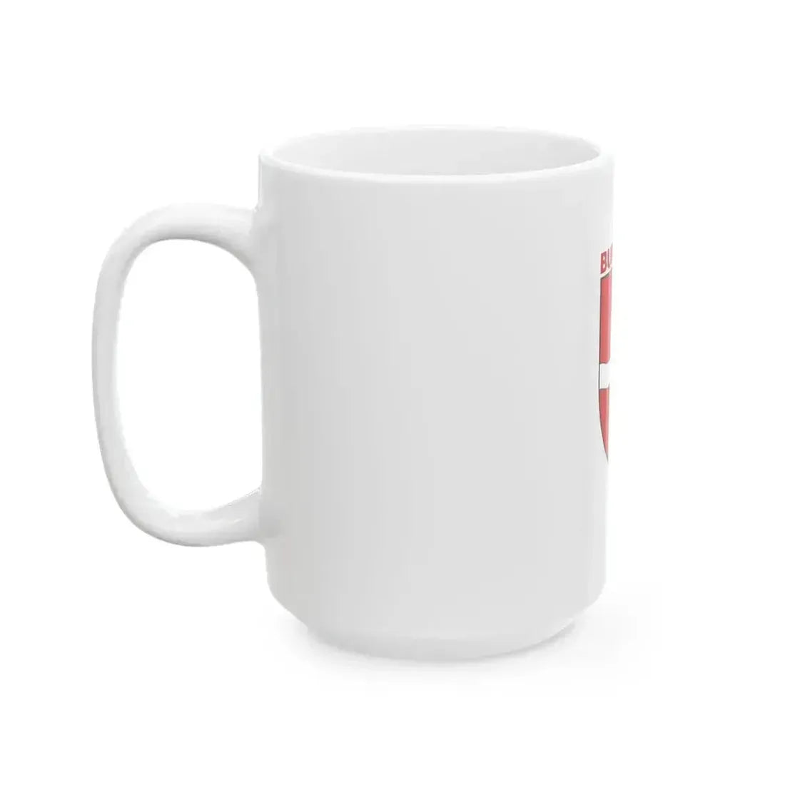 Flag of Budapest 1984-1990 (Hungary) White Coffee Mug - Go Mug Yourself