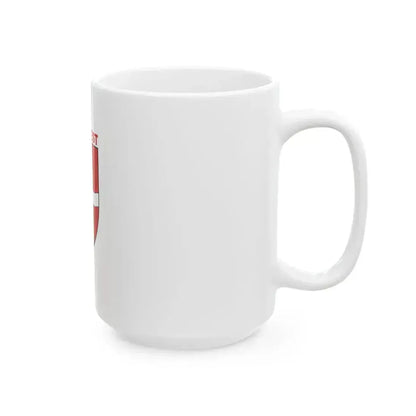 Flag of Budapest 1984-1990 (Hungary) White Coffee Mug - Go Mug Yourself