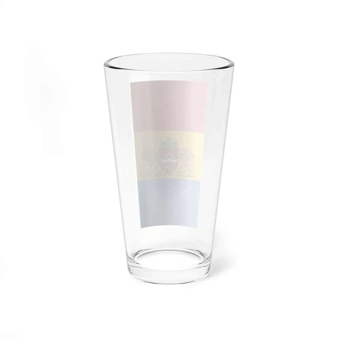 Flag of Budapest 1990-2011 vertical (Hungary) Pint Glass 16oz - Go Mug Yourself