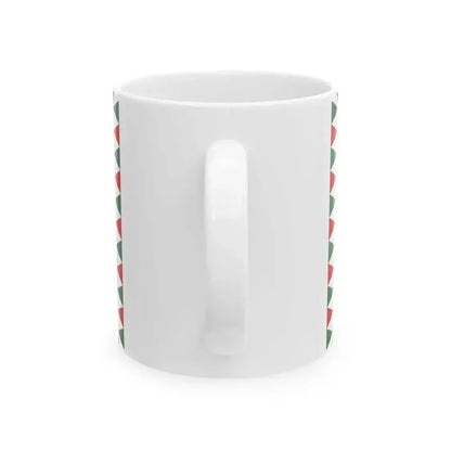 Flag of Budapest 2011 (Hungary) White Coffee Mug - Go Mug Yourself
