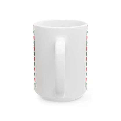 Flag of Budapest 2011 (Hungary) White Coffee Mug - Go Mug Yourself
