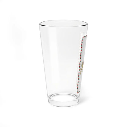 Flag of Budapest 2011 vertical (Hungary) Pint Glass 16oz - Go Mug Yourself