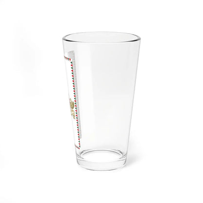 Flag of Budapest 2011 vertical (Hungary) Pint Glass 16oz - Go Mug Yourself