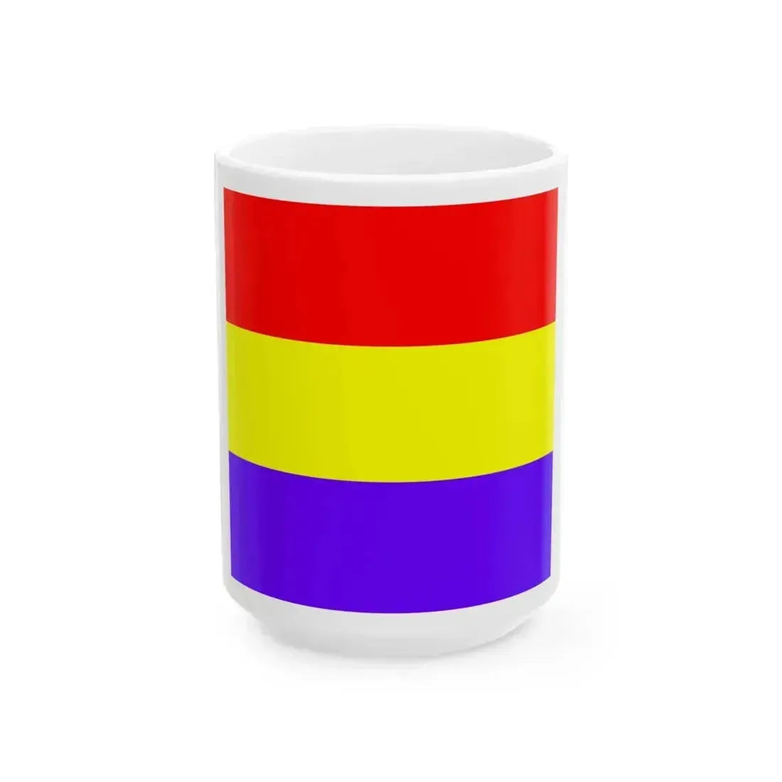 Flag of budapest (Hungary) White Coffee Mug 15oz - Go Mug Yourself
