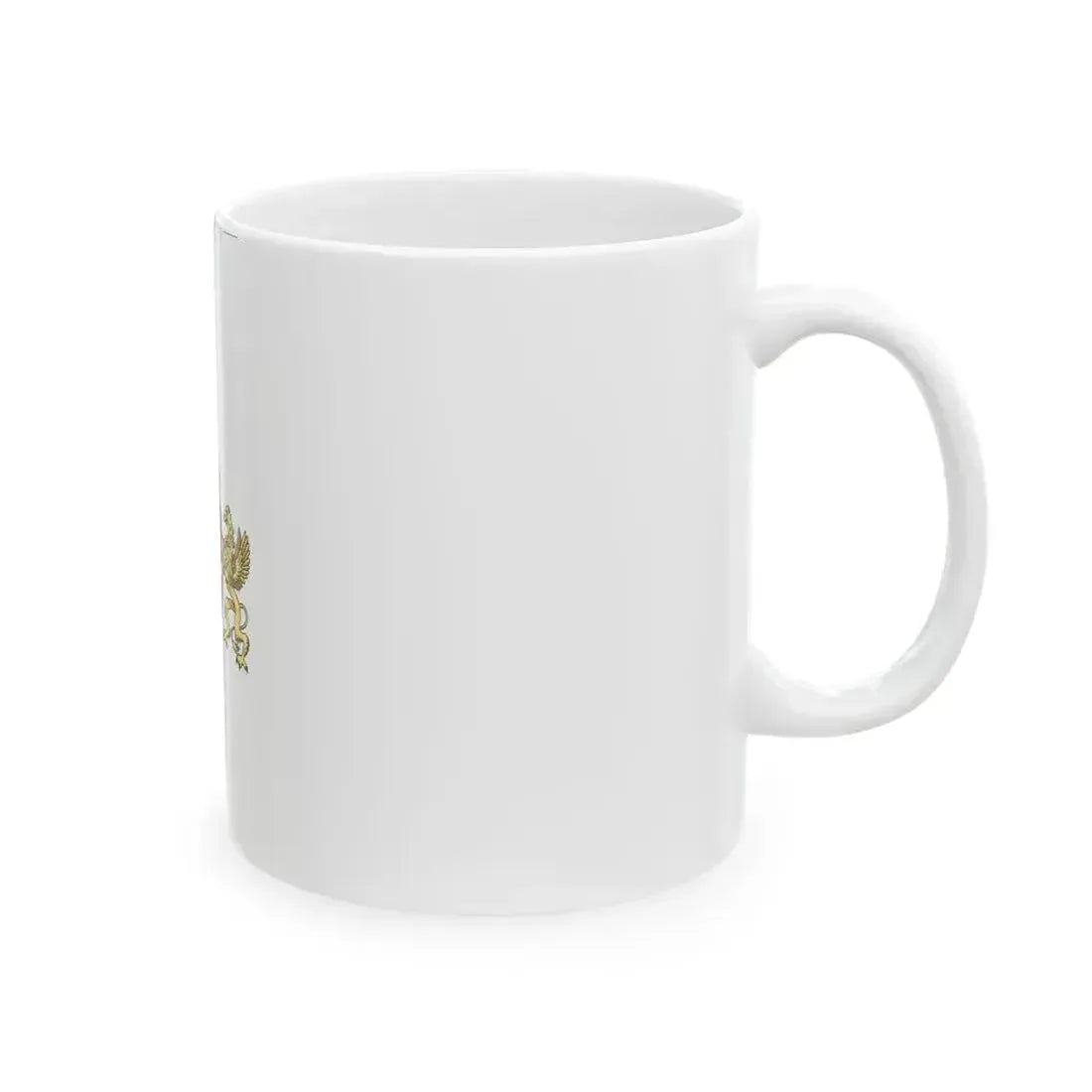 Flag of Budapest vertical (Hungary) White Coffee Mug - Go Mug Yourself