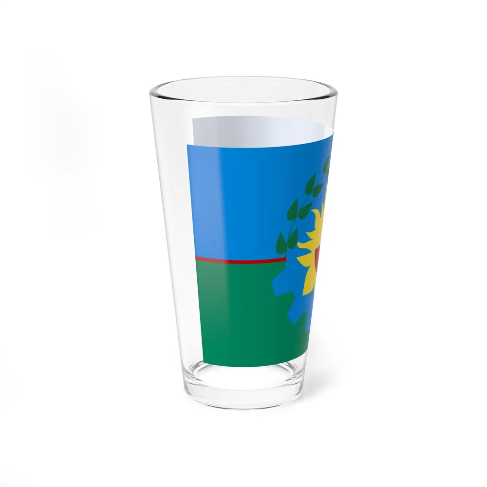 Flag of Buenos Aires Province Argentina - Pint Glass 16oz-Go Mug Yourself