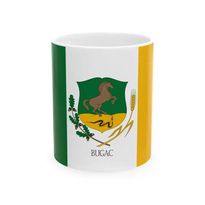Flag of Bugac (Hungary) White Coffee Mug 11oz - Go Mug Yourself