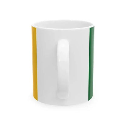 Flag of Bugac (Hungary) White Coffee Mug - Go Mug Yourself