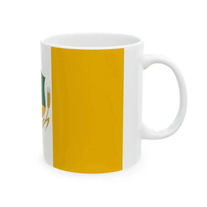 Flag of Bugac (Hungary) White Coffee Mug - Go Mug Yourself