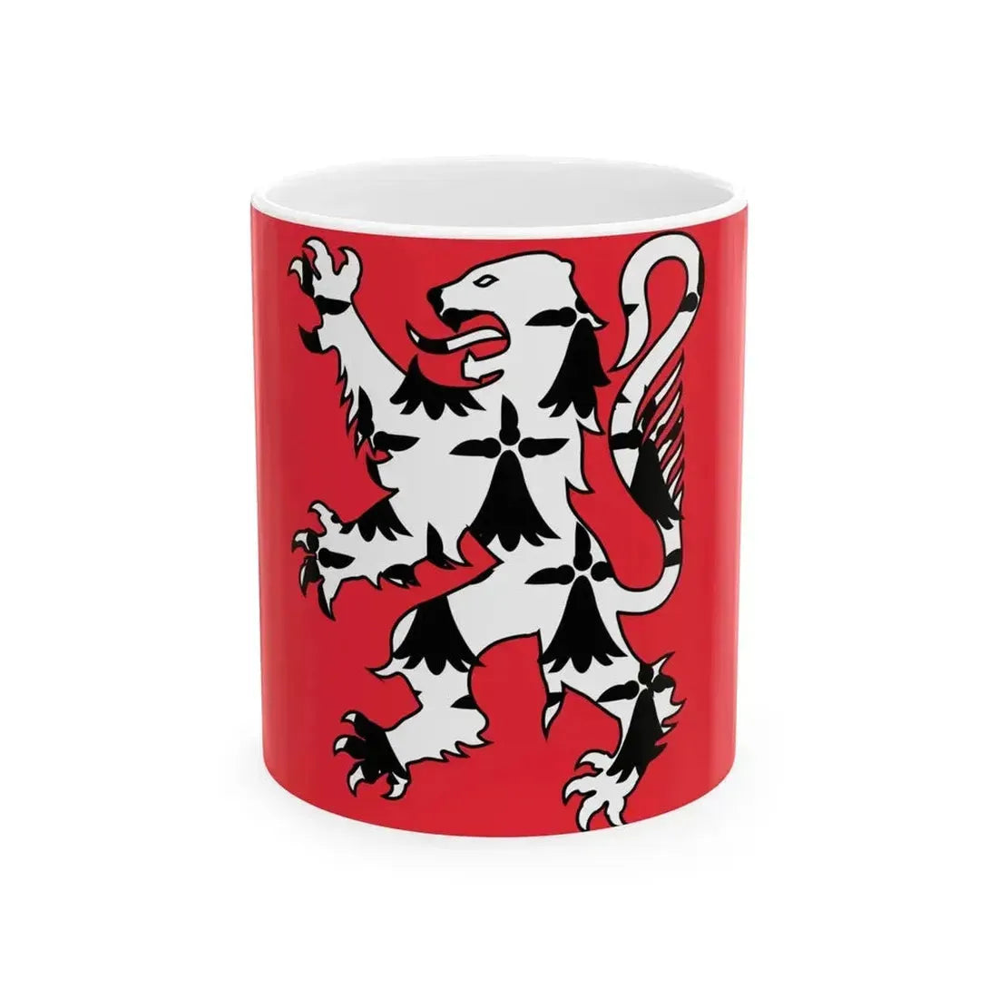 Flag of Bugey (France) White Coffee Mug 11oz - Go Mug Yourself