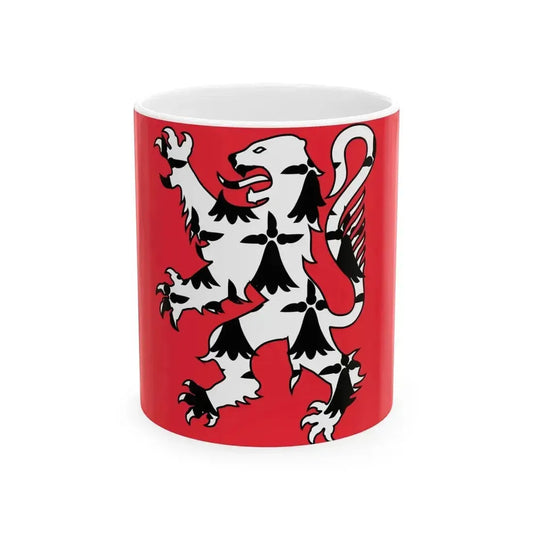 Flag of Bugey (France) White Coffee Mug 11oz - Go Mug Yourself