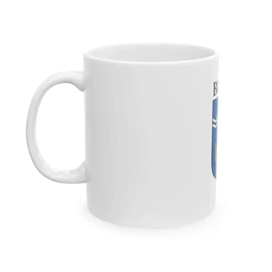 Flag of Bugyi (Hungary) White Coffee Mug - Go Mug Yourself
